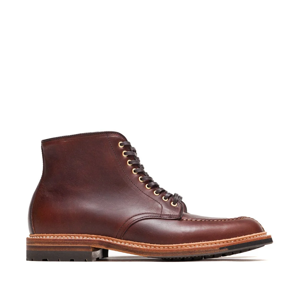 Brown Chromexcel Norwegian Front Blucher Boot With Commando Sole - 1