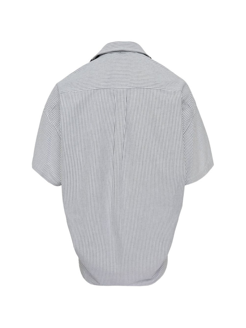 Maison MIHARAYASUHIRO plaid striped shirt outlook