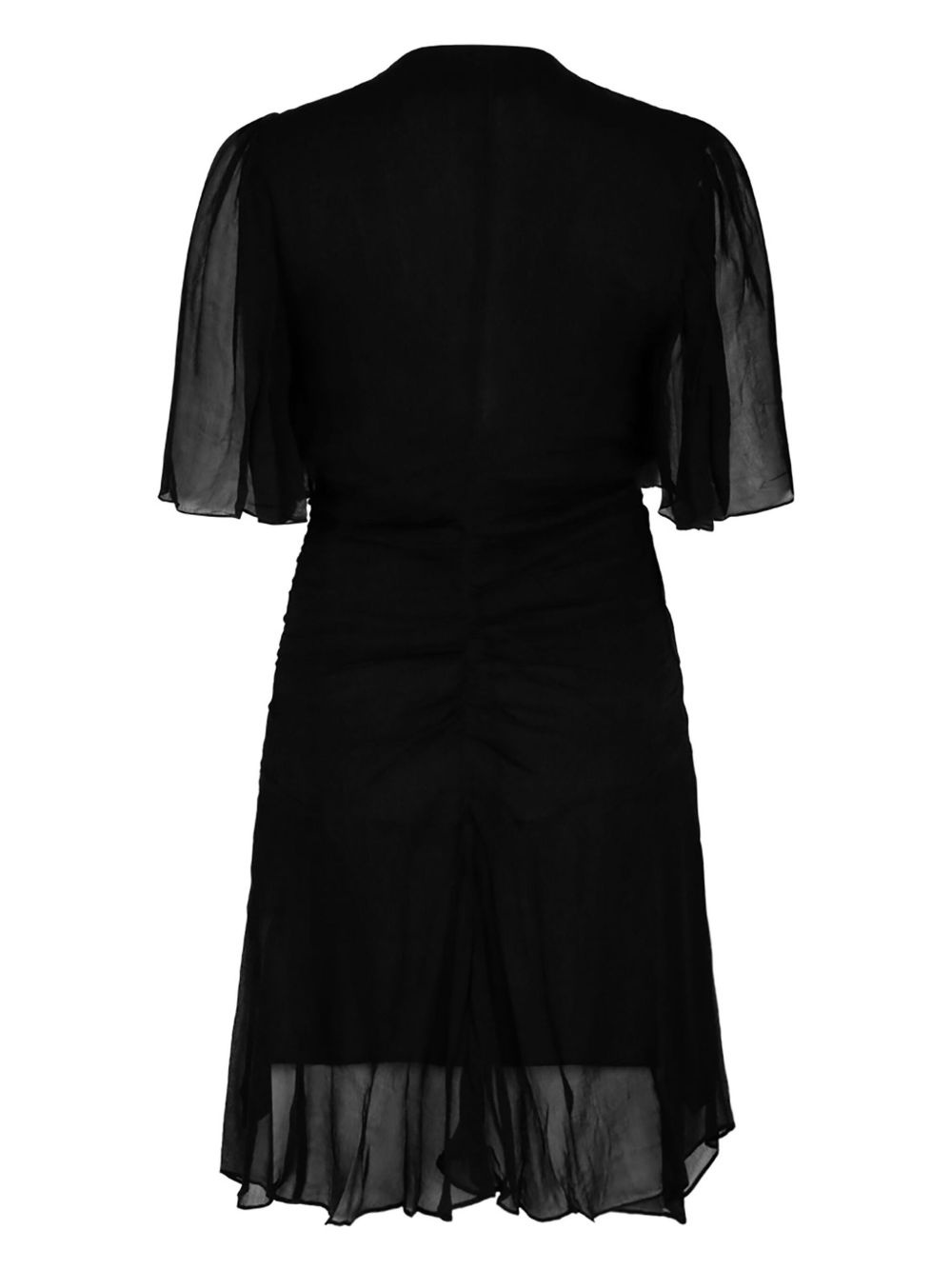 v-neck dress - 2