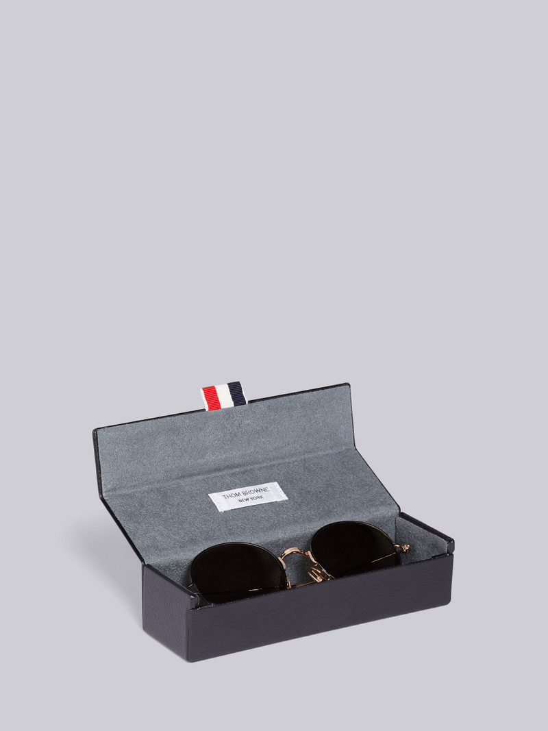 TB915 - Gold Round Eye Sunglasses 5