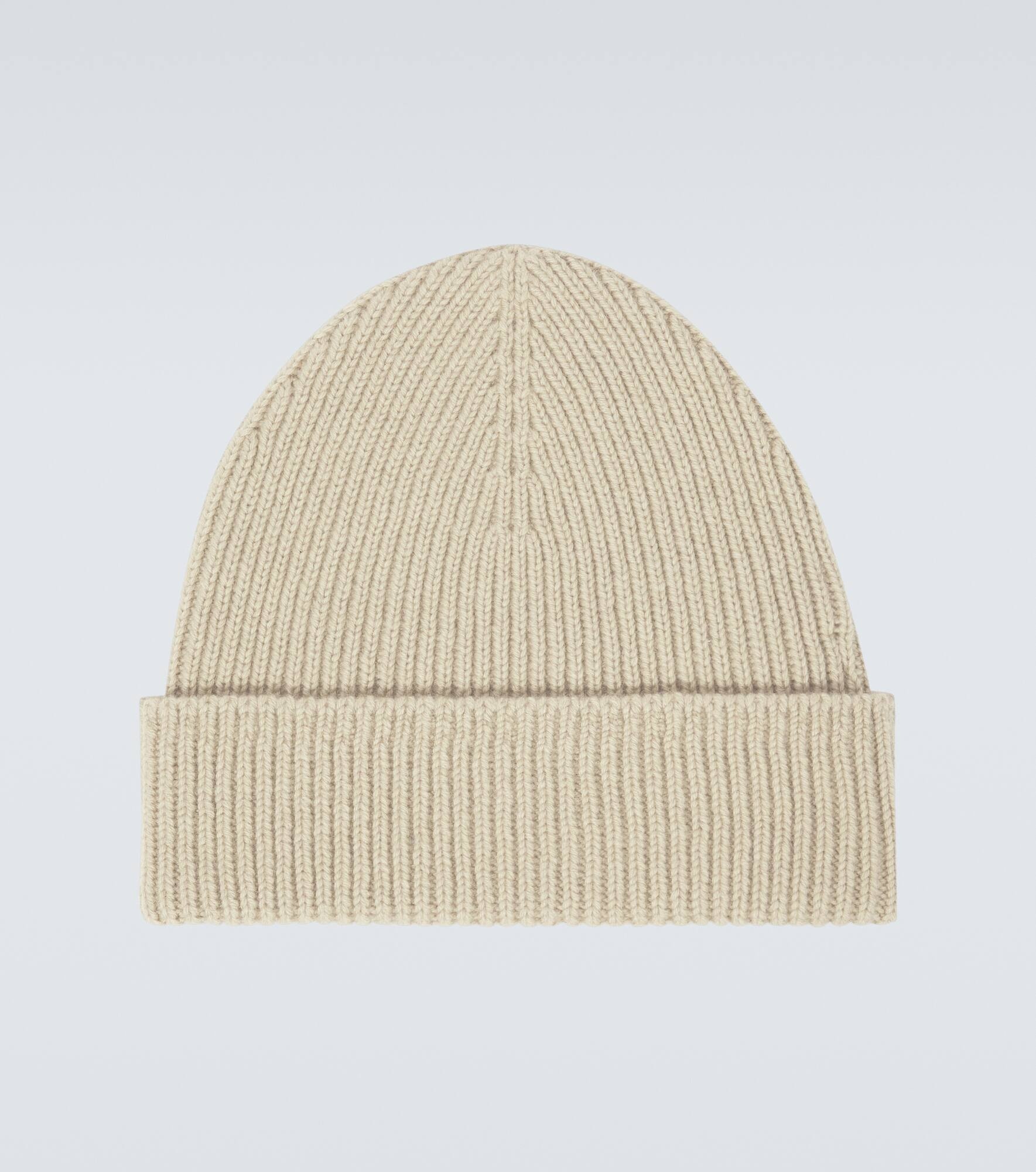EKD ribbed-knit cashmere beanie - 4