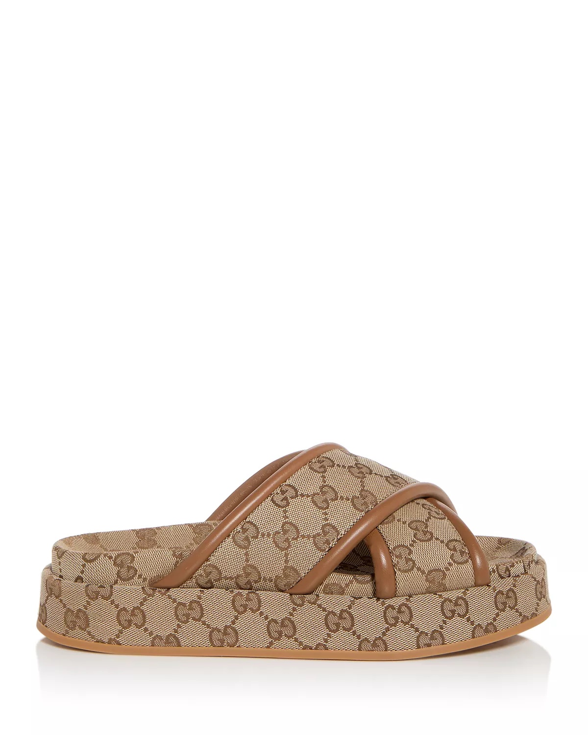 Women's GG Platform Slide Sandals - 2