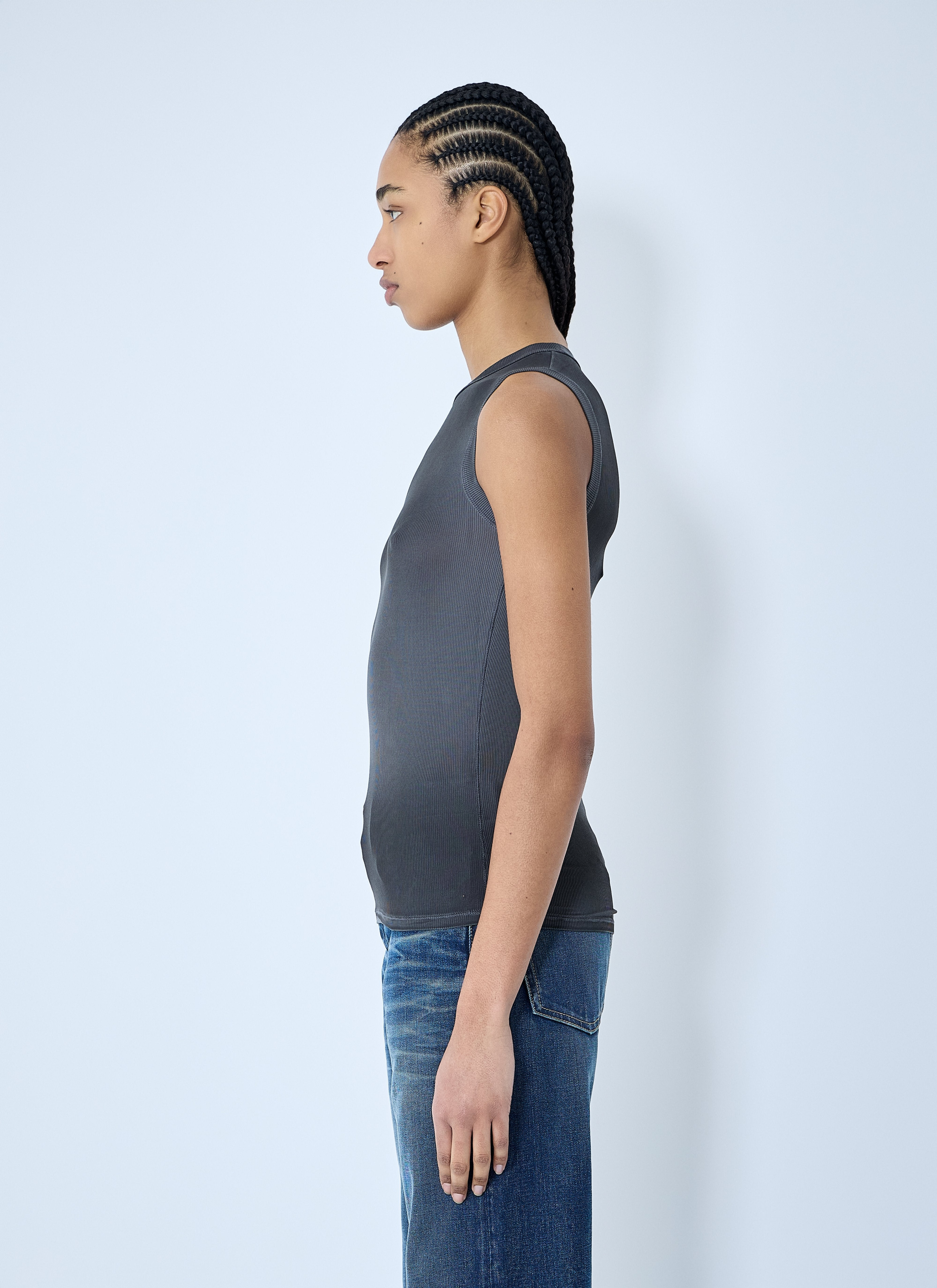 Acne Studios Women Logo Patch Tank Top - 3