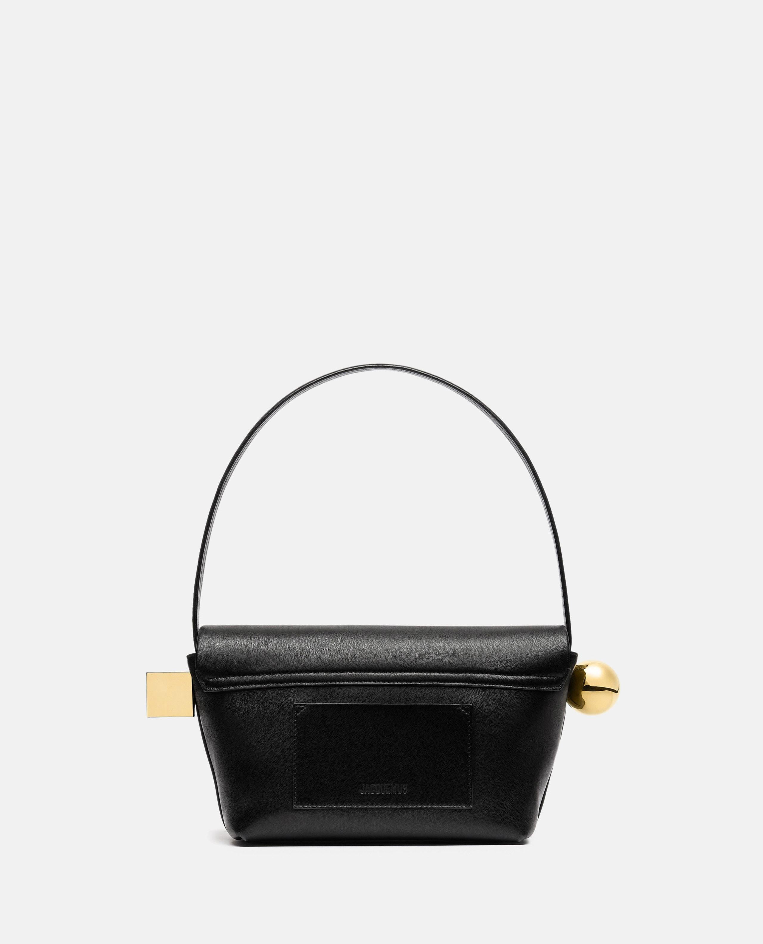 LE ROND CARRE LEATHER SHOULDER BAG - 4