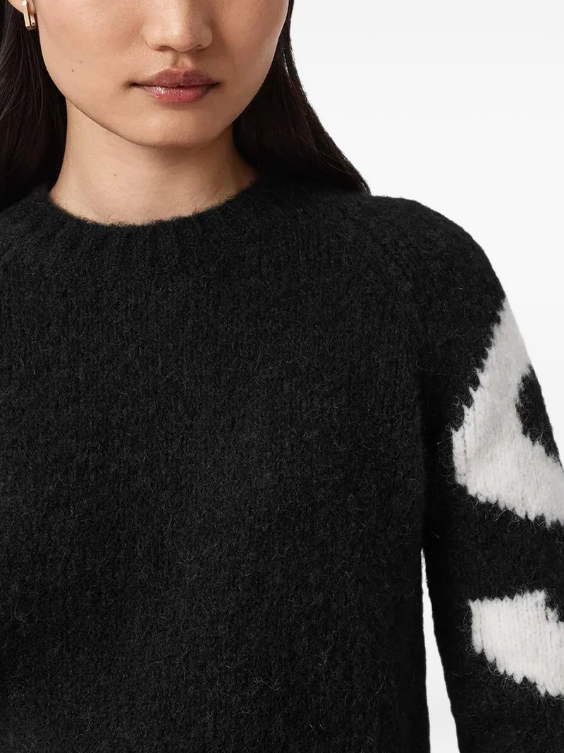 Sylvie long-sleeve graphic sweater 6