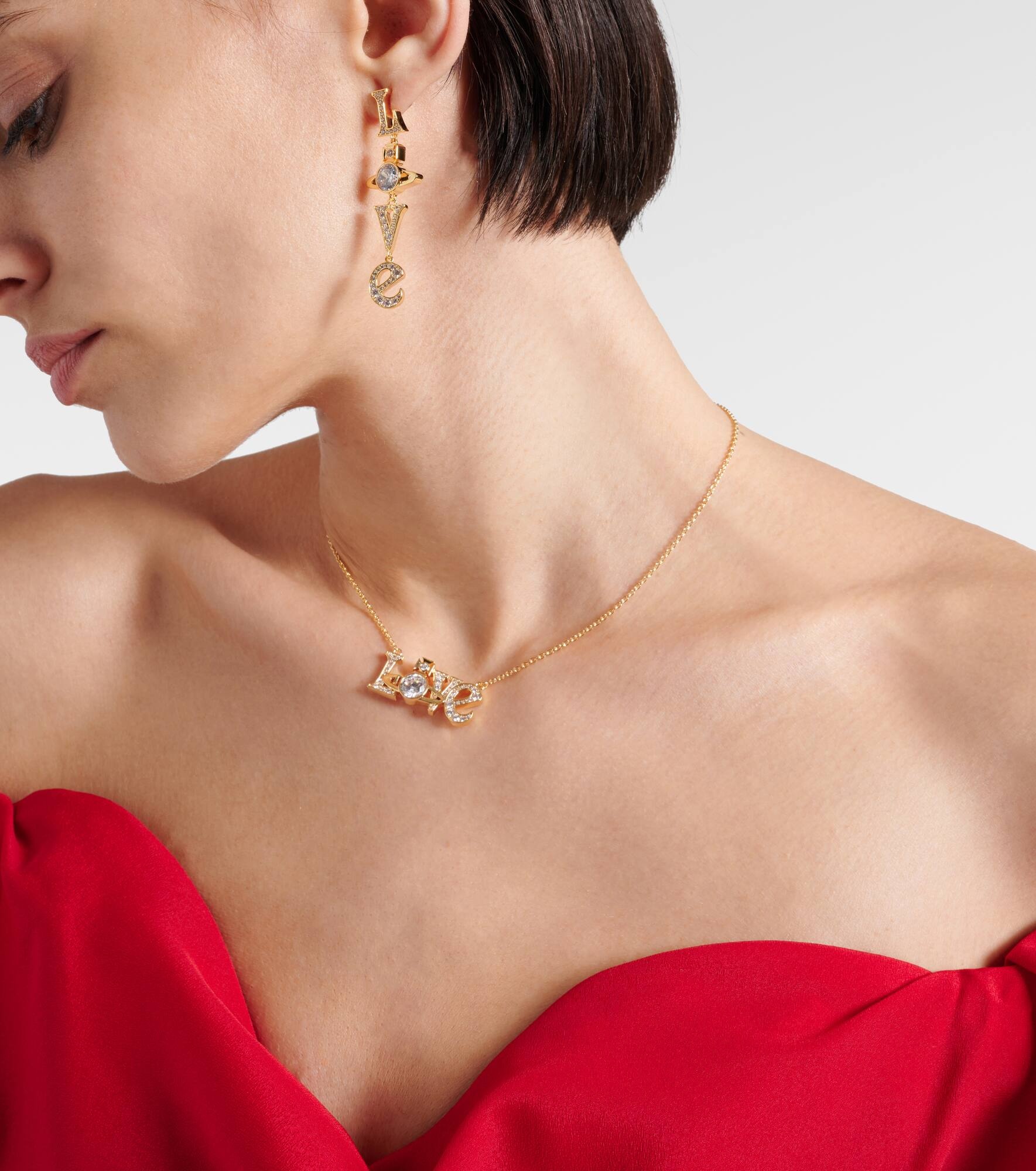 Roderica crystal-embellished earrings - 3