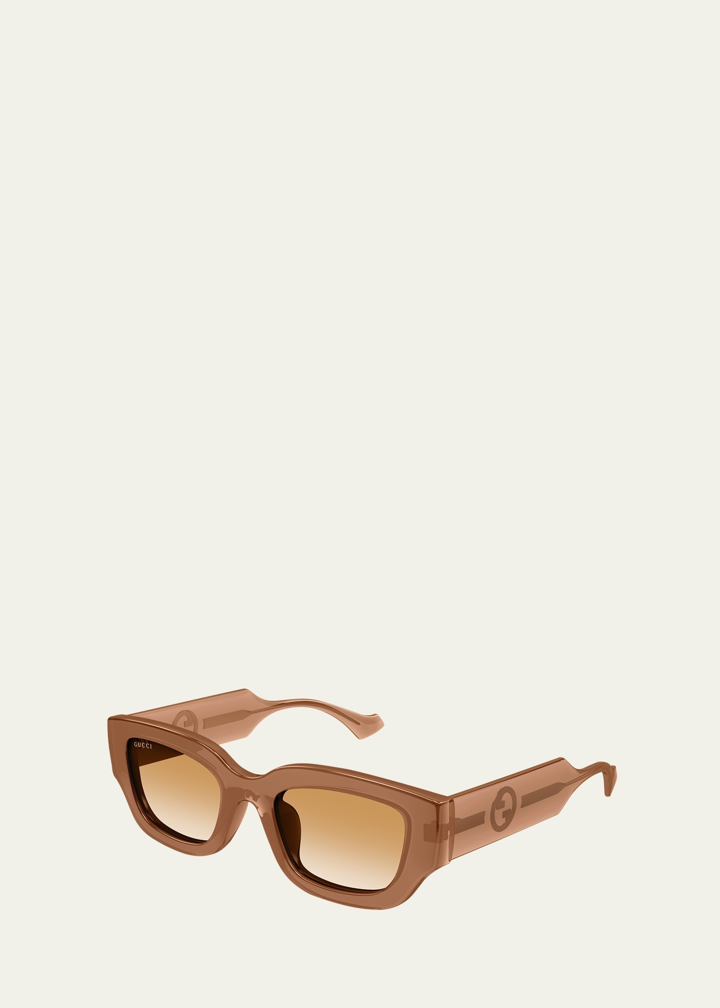 GG Logo Plastic Butterfly Sunglasses - 2