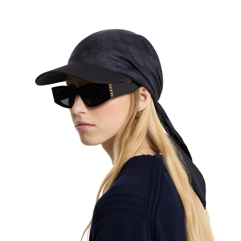 GG silk twill baseball cap 3
