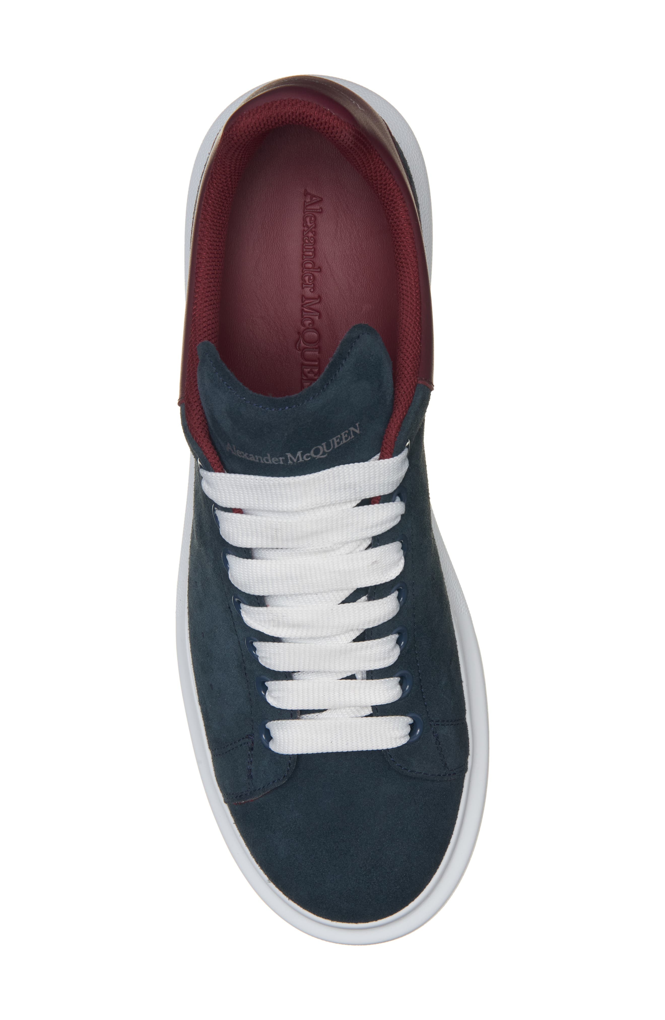 McQueen Oversized Sneaker in Blue Grey/Madder/Bor at Nordstrom - 5