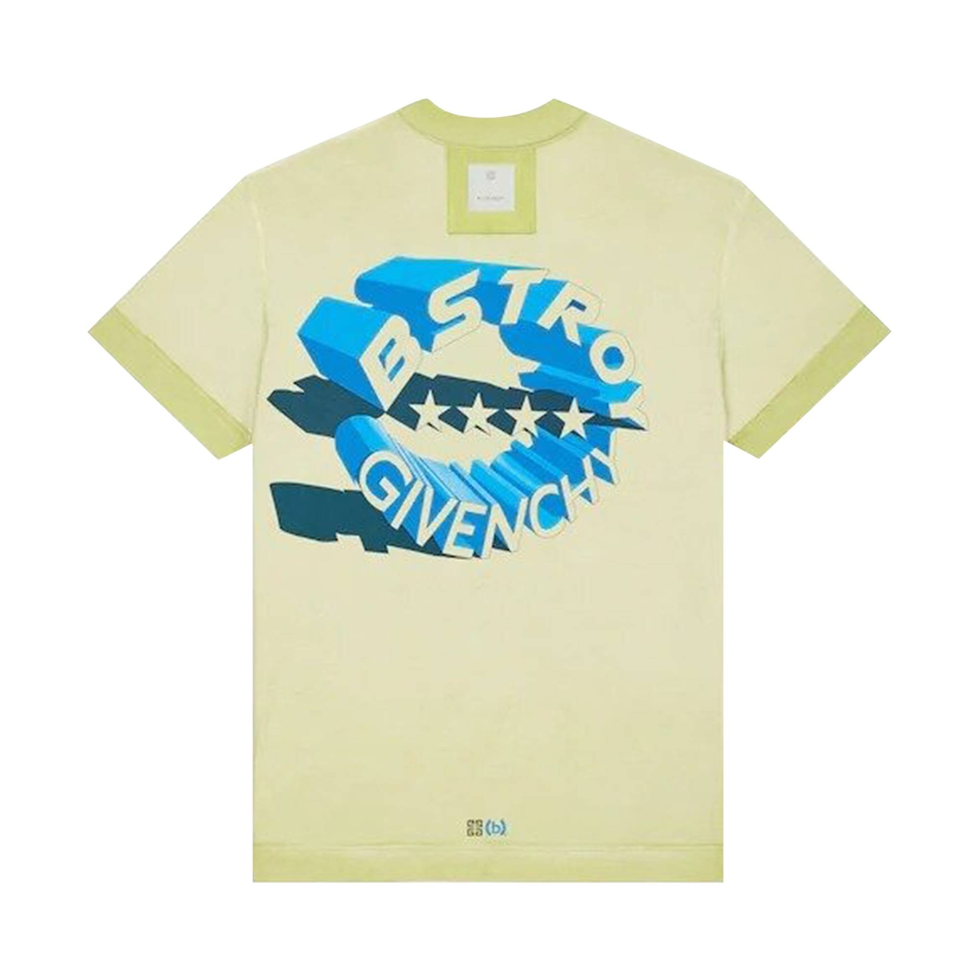Givenchy Oversized Fit T-Shirt 'Citrus Green' - 2