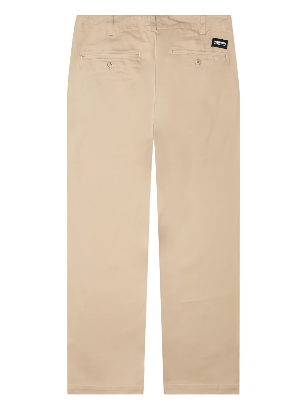 button-fly twill chinos - 2
