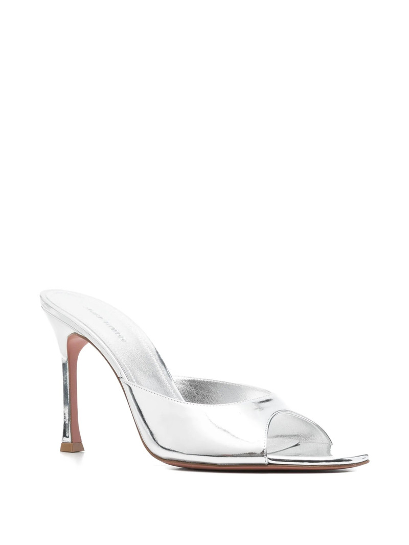 Amina Muaddi 95mm Alexa Slipper Mules 3