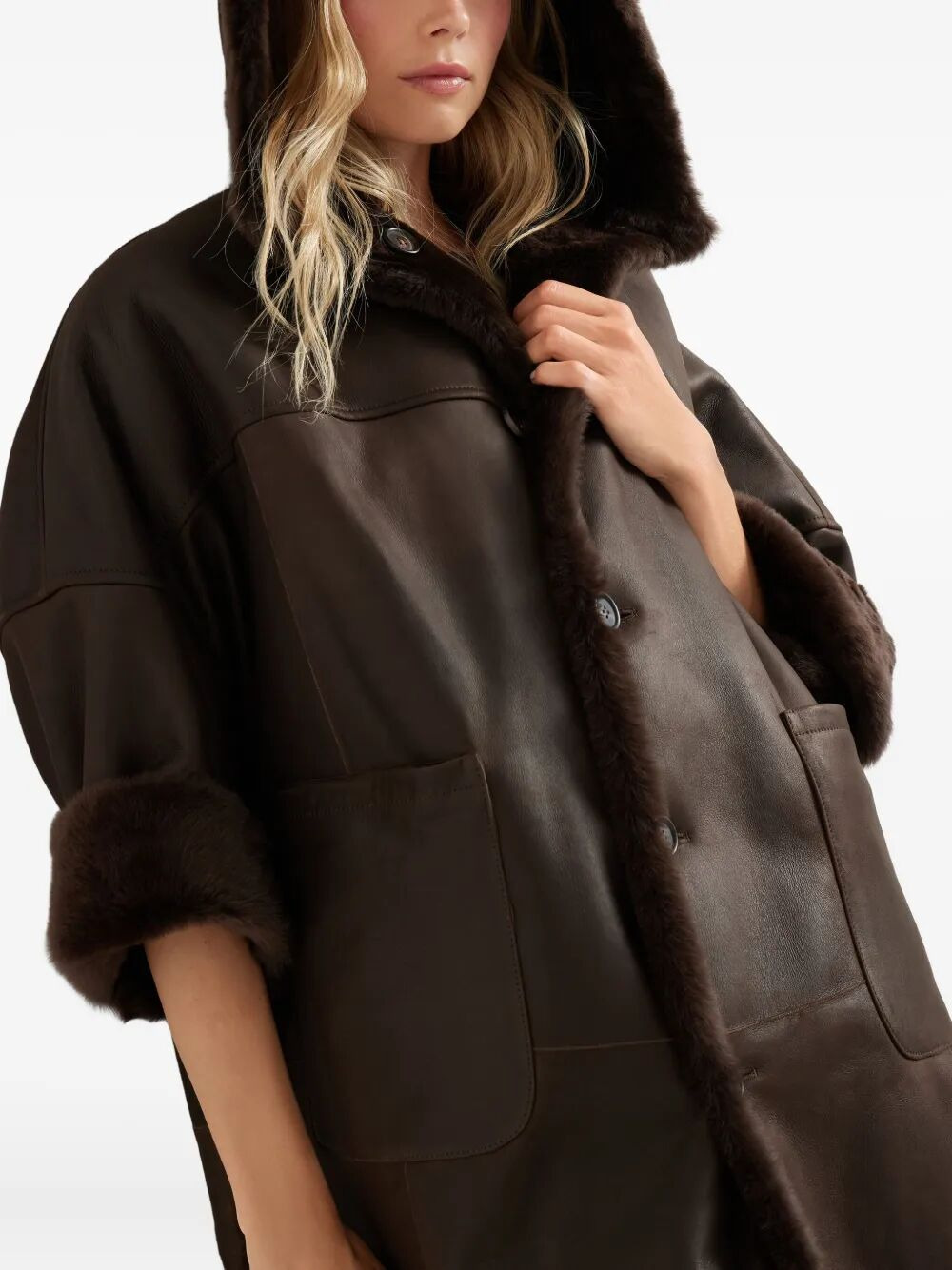 Brunello Cucinelli Women Fur Overcoat - 4