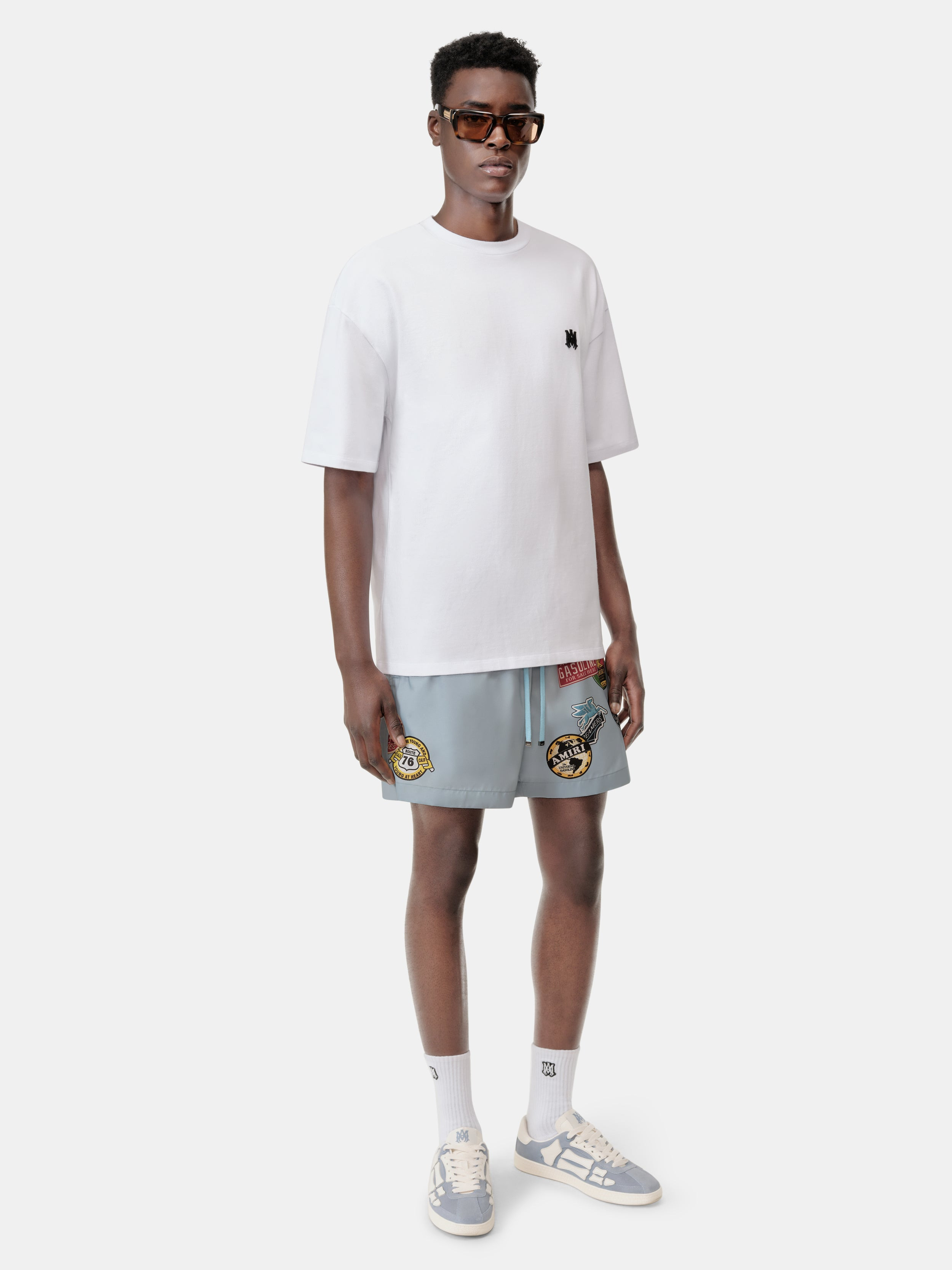 STATION PATCH SWIM TRUNK - 3