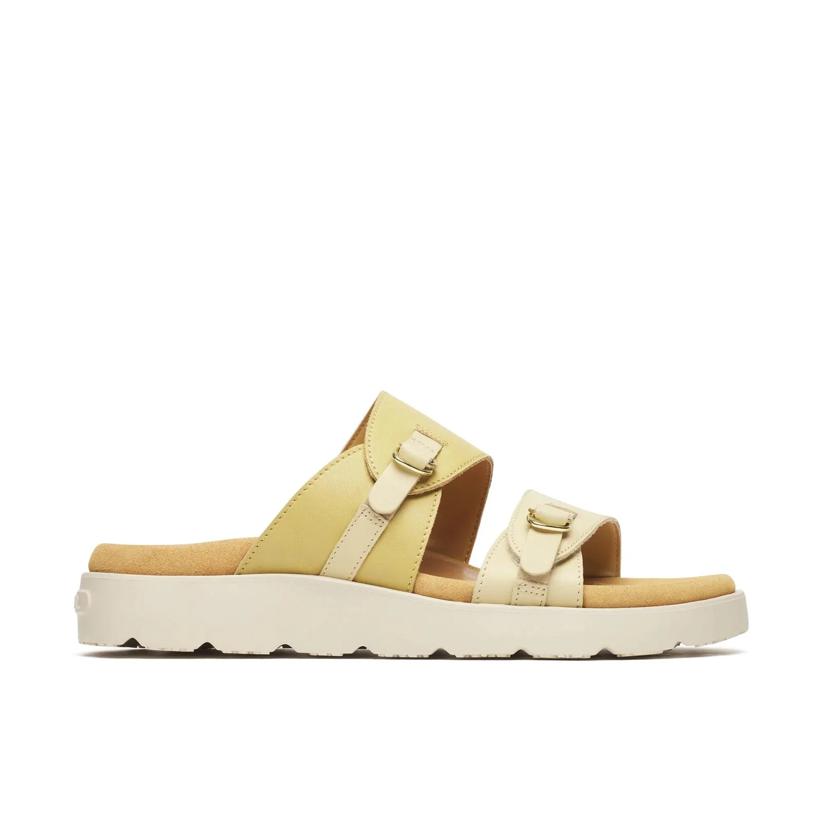 Women's Fleur Leather Slide - 1