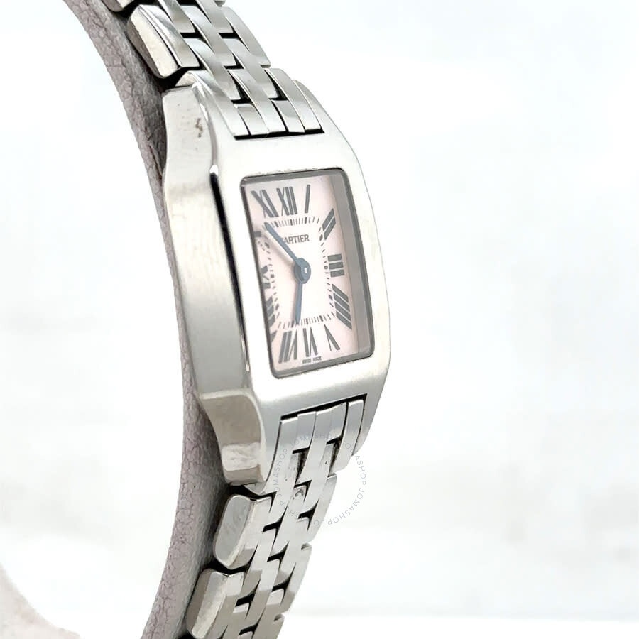 Pre-owned Cartier Santos Demoiselle Quartz Ladies Watch W25075Z5 - 3