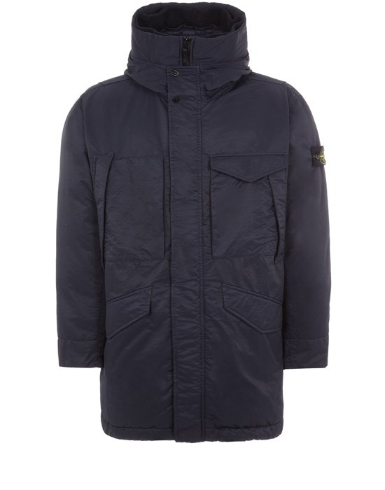 70821 OPAQUE NYLON TWILL DOWN BLUE - 1