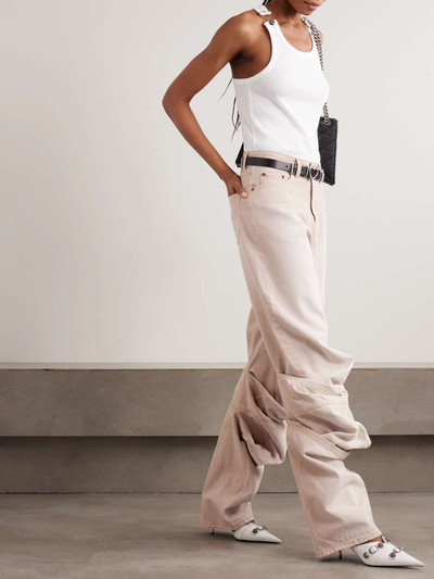 Y/Project Gathered mid-rise wide-leg jeans outlook