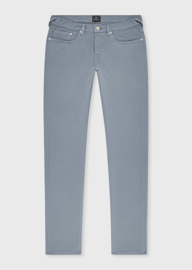 Powder Blue Garment-Dyed Denim Work Jacket & Jean Co-ord 5