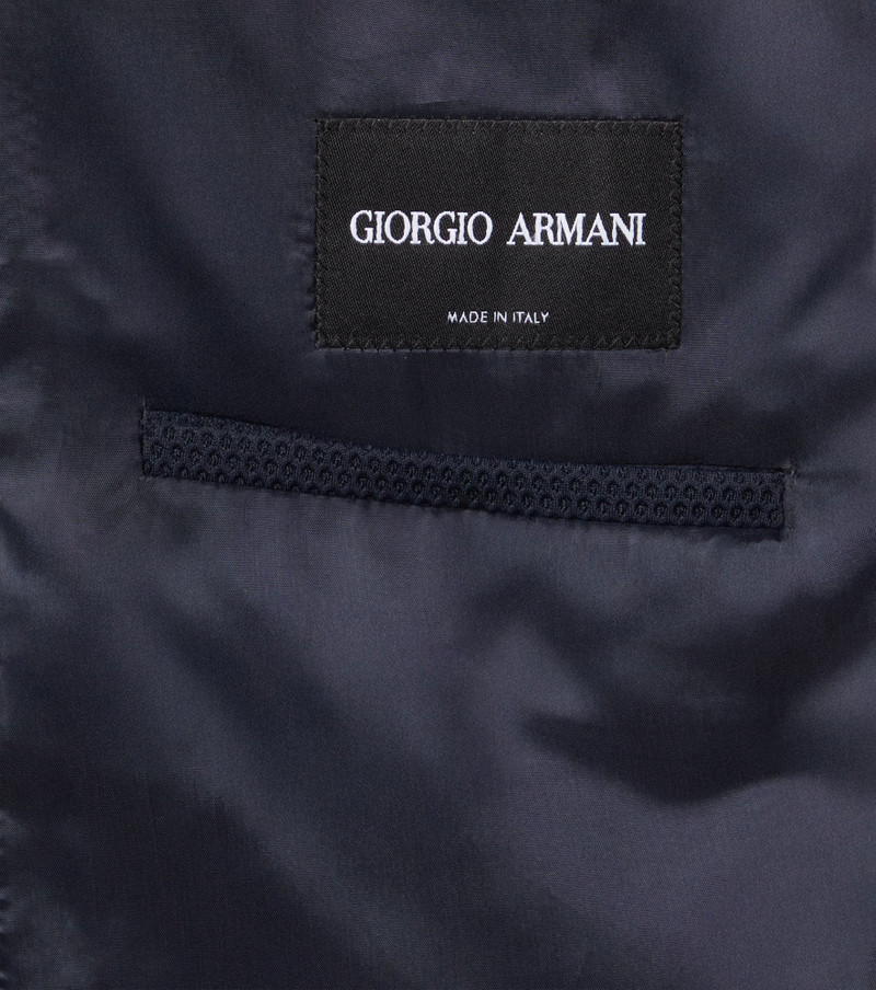 GIORGIO ARMANI Crêpe blazer outlook