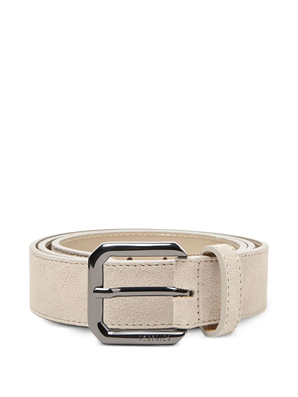 suede-finish buckle belt - 1
