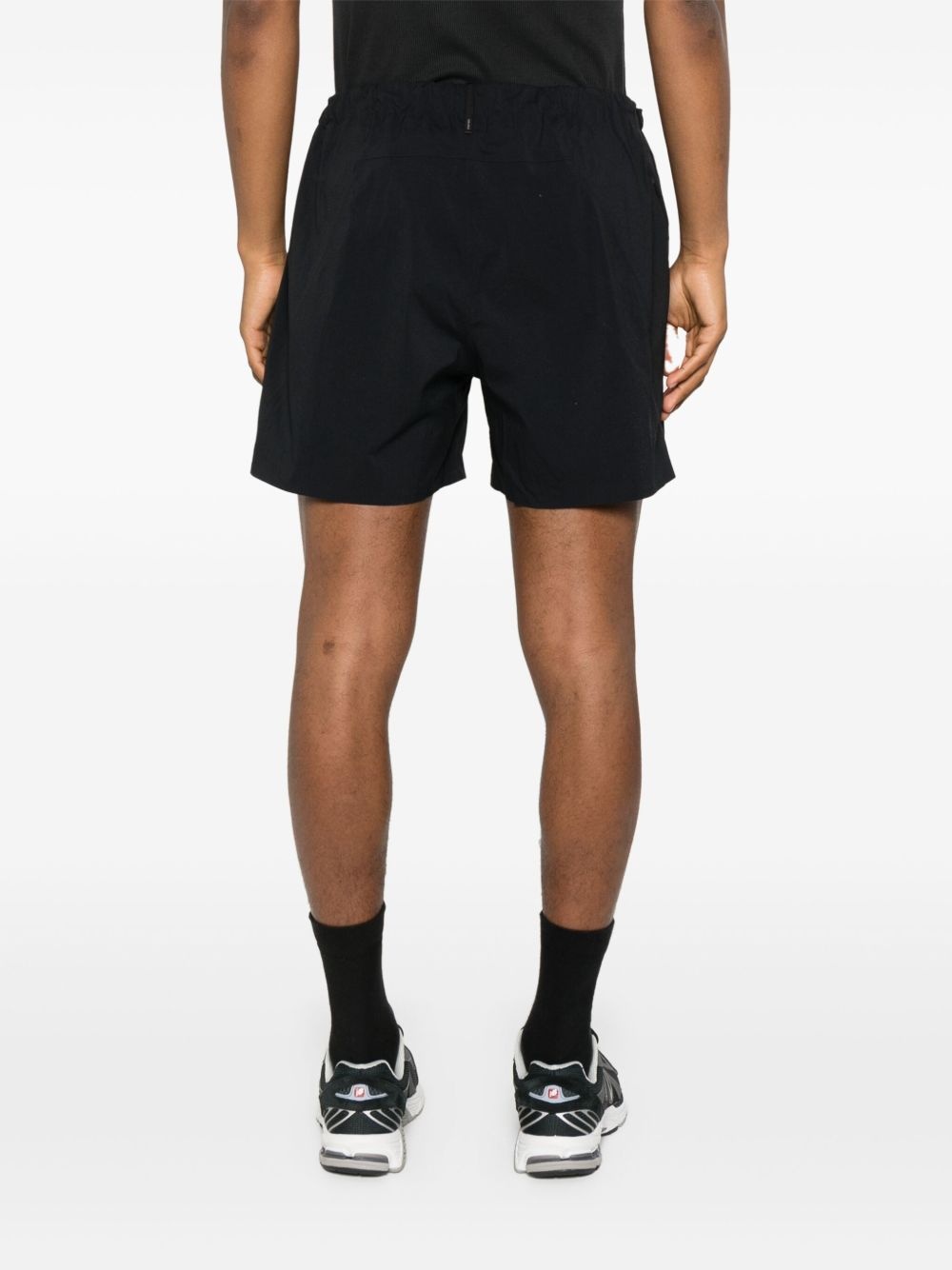 elasticated waist shorts - 4