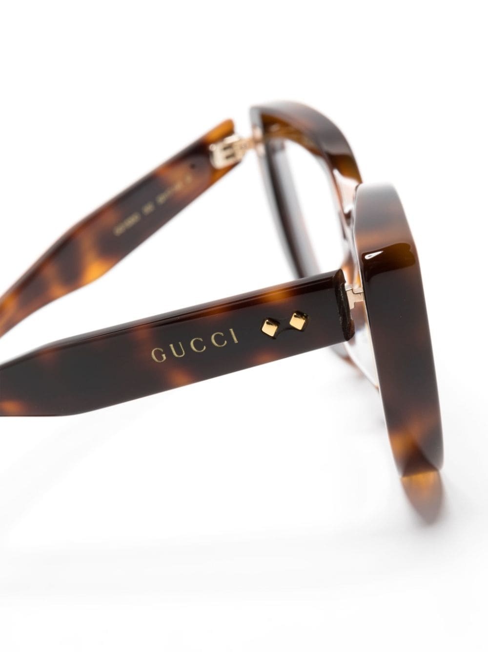 tortoiseshell cat-eye glasses - 3