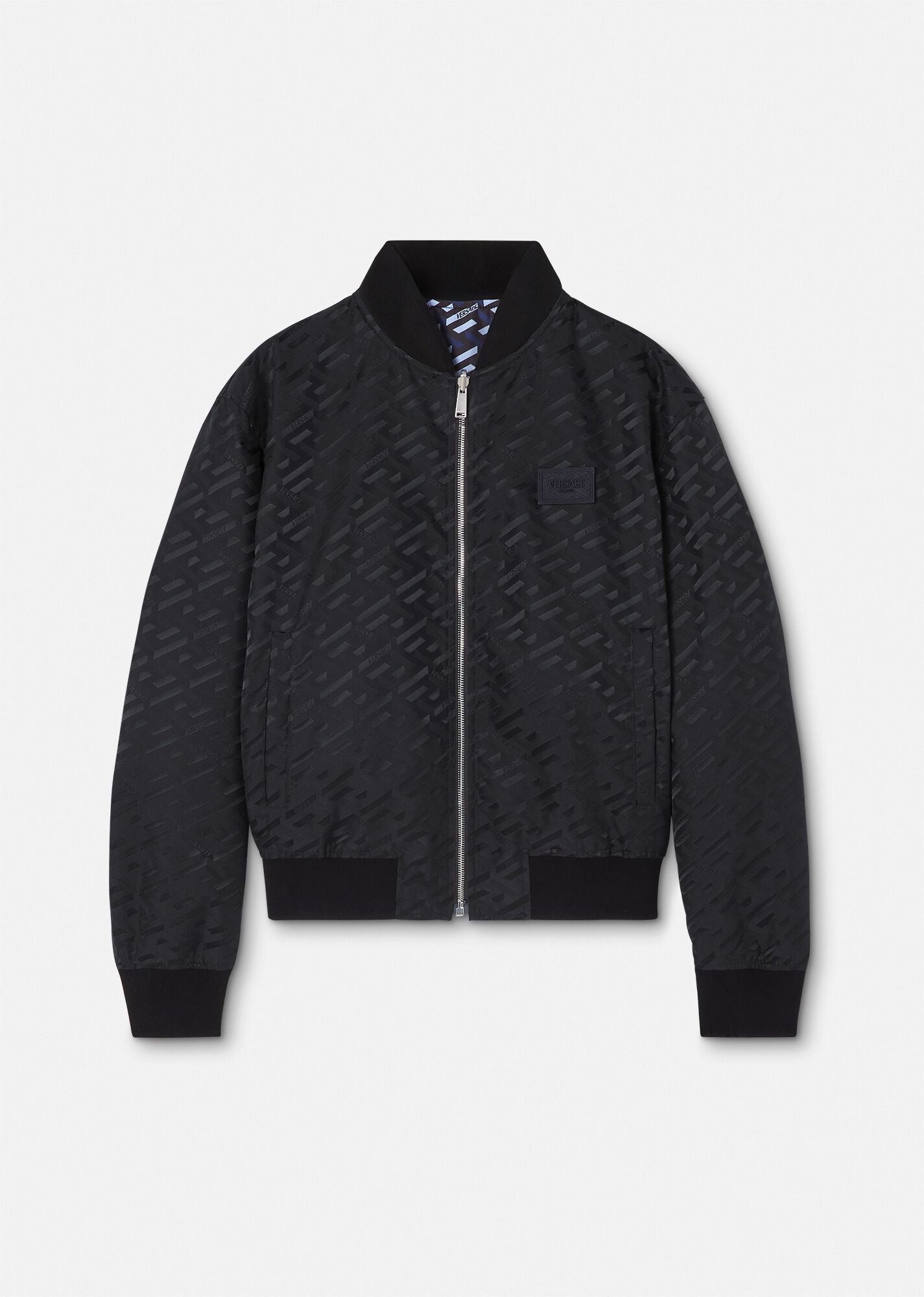 Reversible La Greca Bomber Jacket - 1