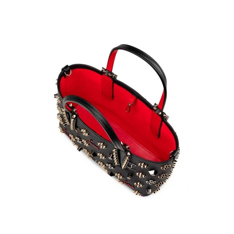 Christian Louboutin Cabata E/W Mini BLACK/BLACK/MULTI outlook