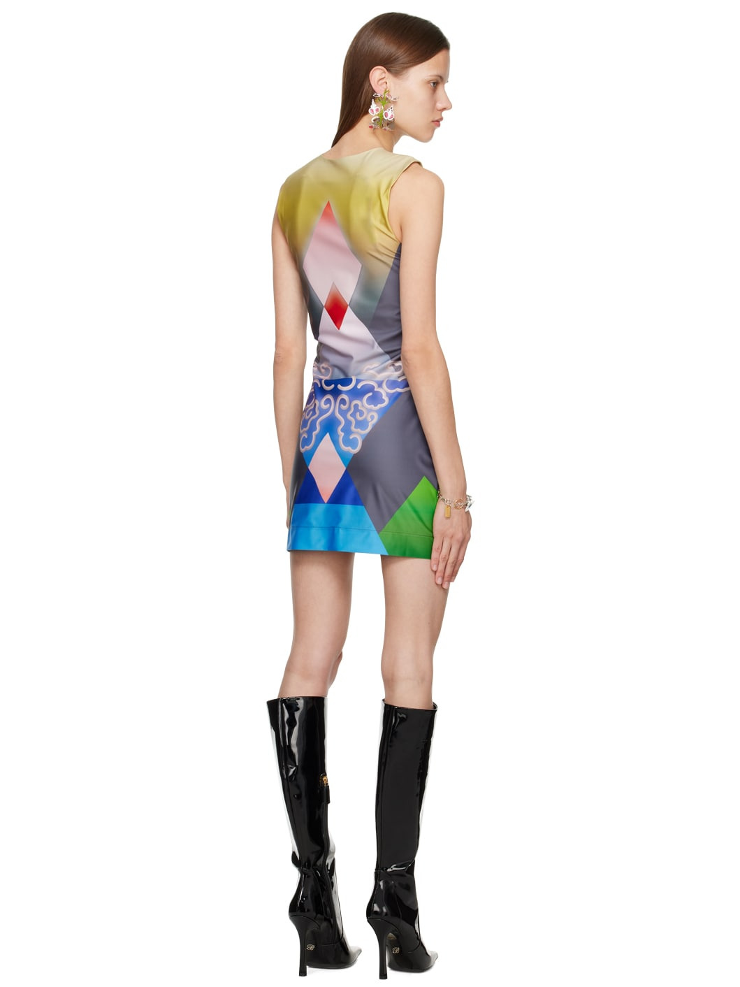Multicolor Video Girl Minidress - 3