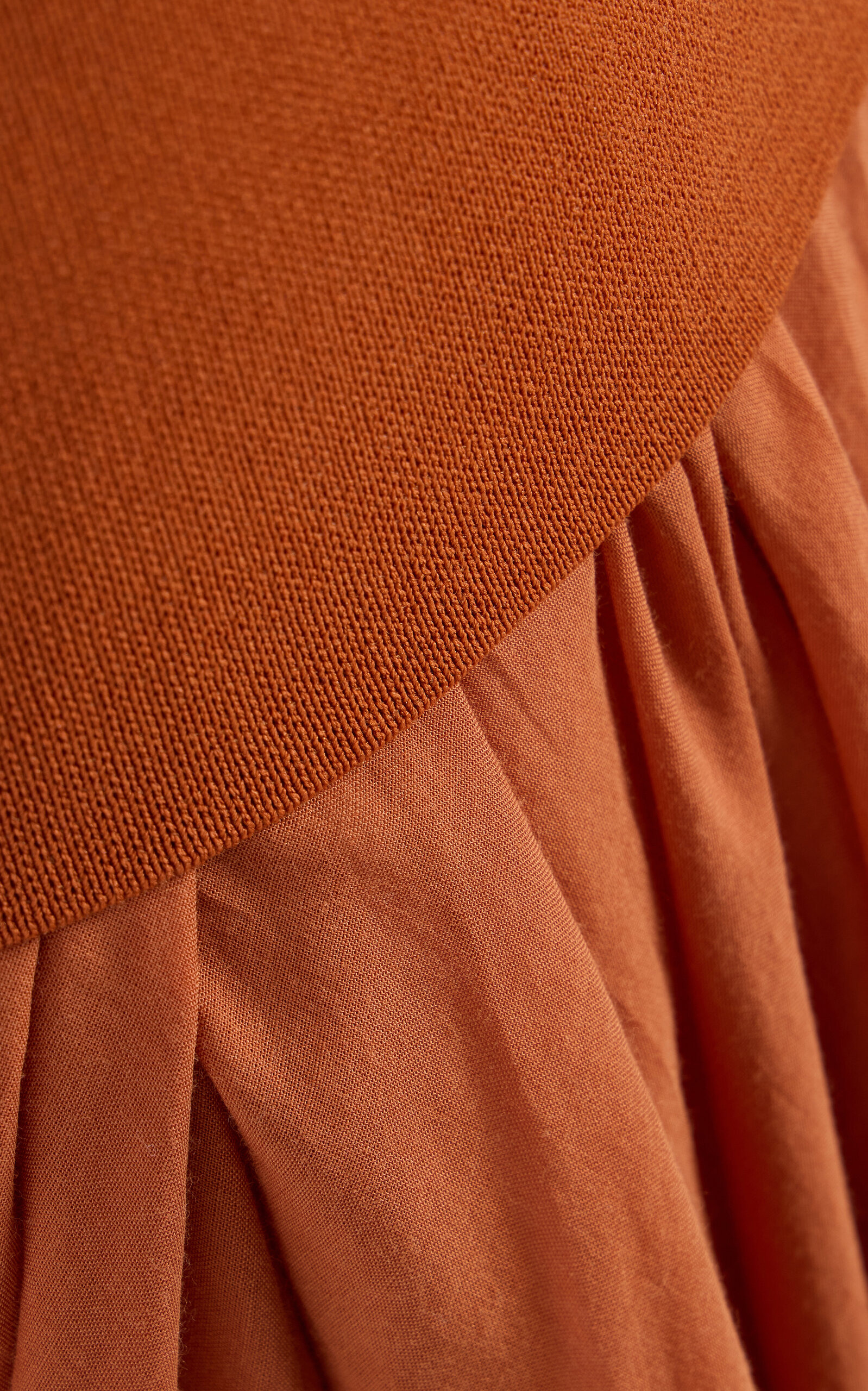 Cocoon Jersey Dress orange - 5