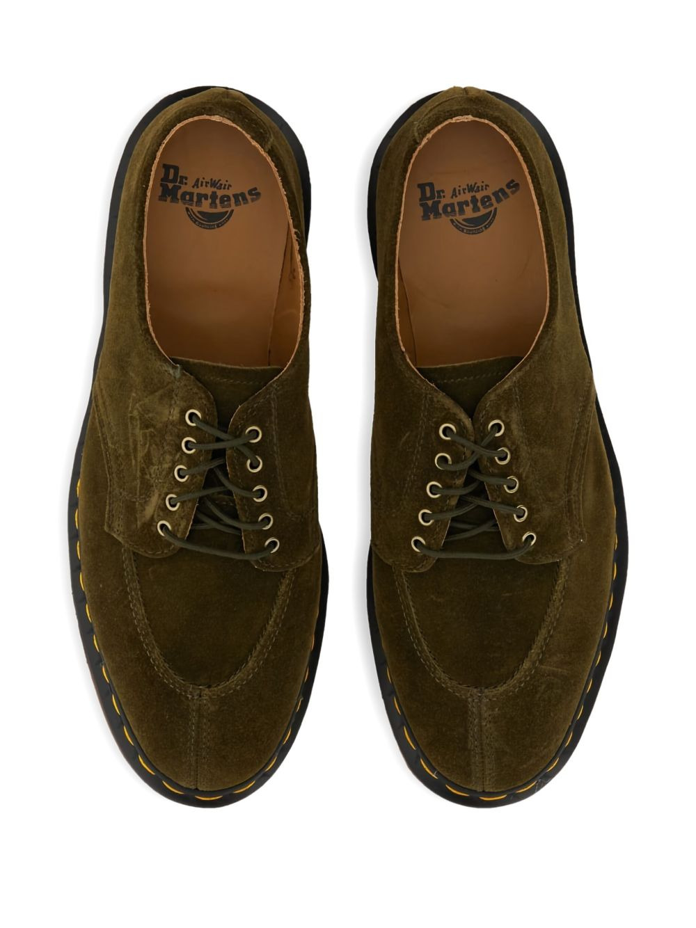 2046 suede leather derby shoes - 4