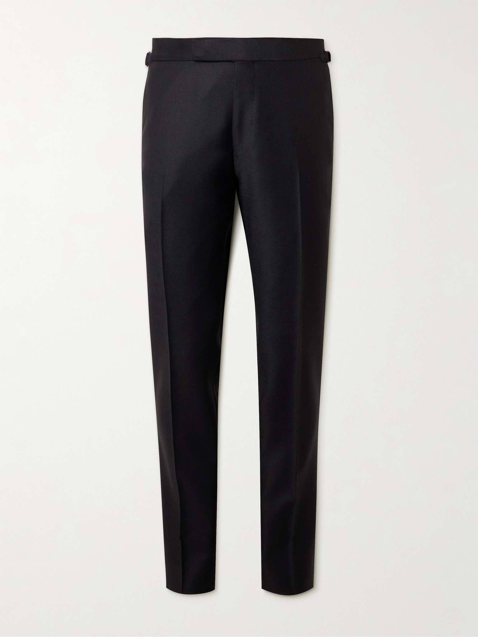 Shelton Slim-Fit Wool and Mohair-Blend Trousers - 1