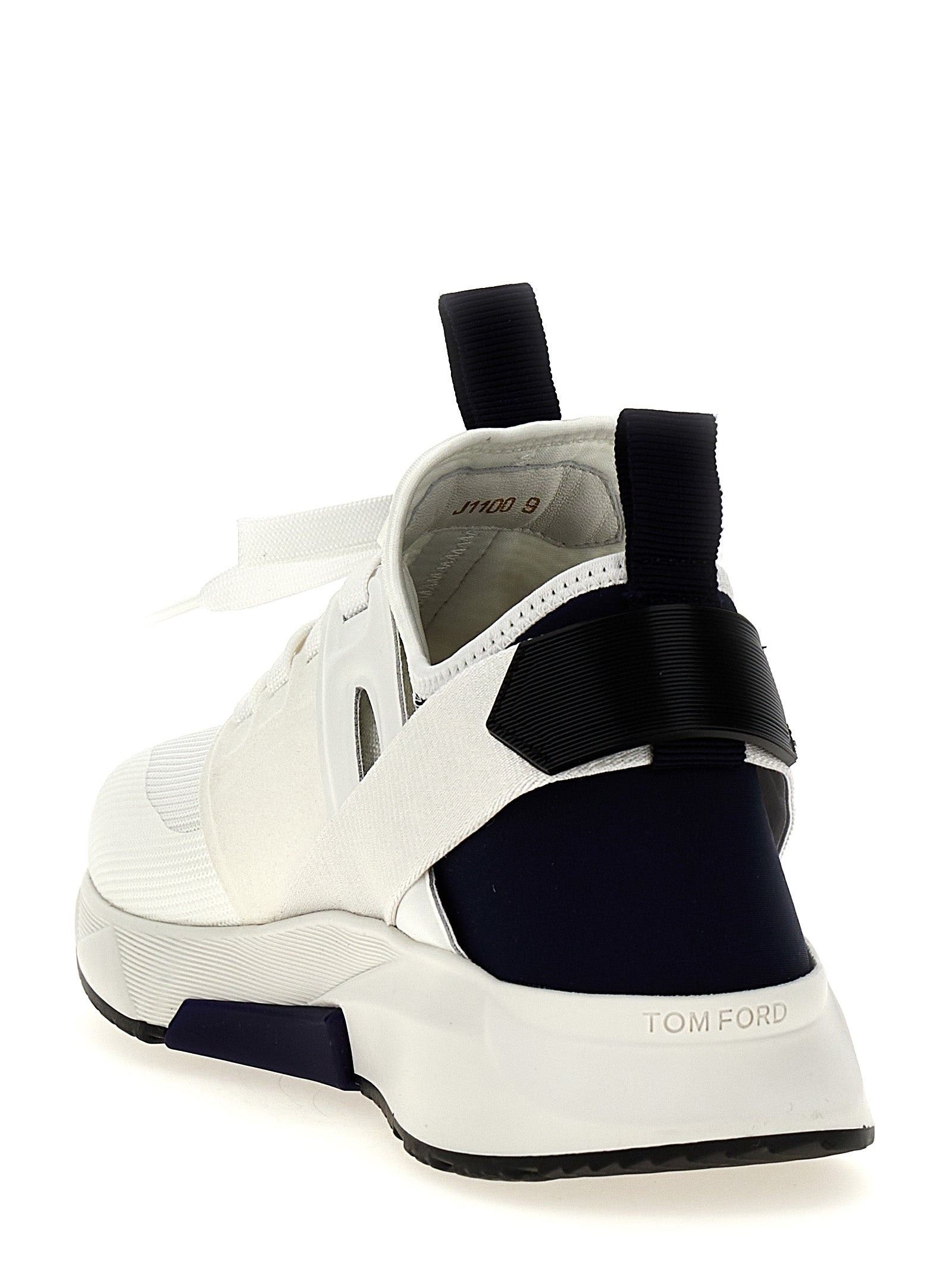 スニーカー TOM FORD 'Jago' sneakers White/Black J1100TOF001N Tom Ford - Jago logo sneakers in black J1100TOF001N - shop