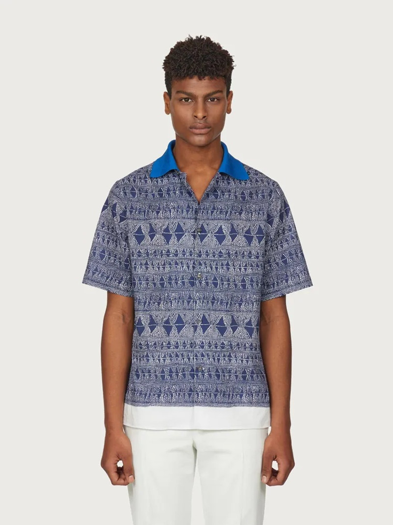 FERRAGAMO SHORT SLEEVED SPORTY SHIRT outlook