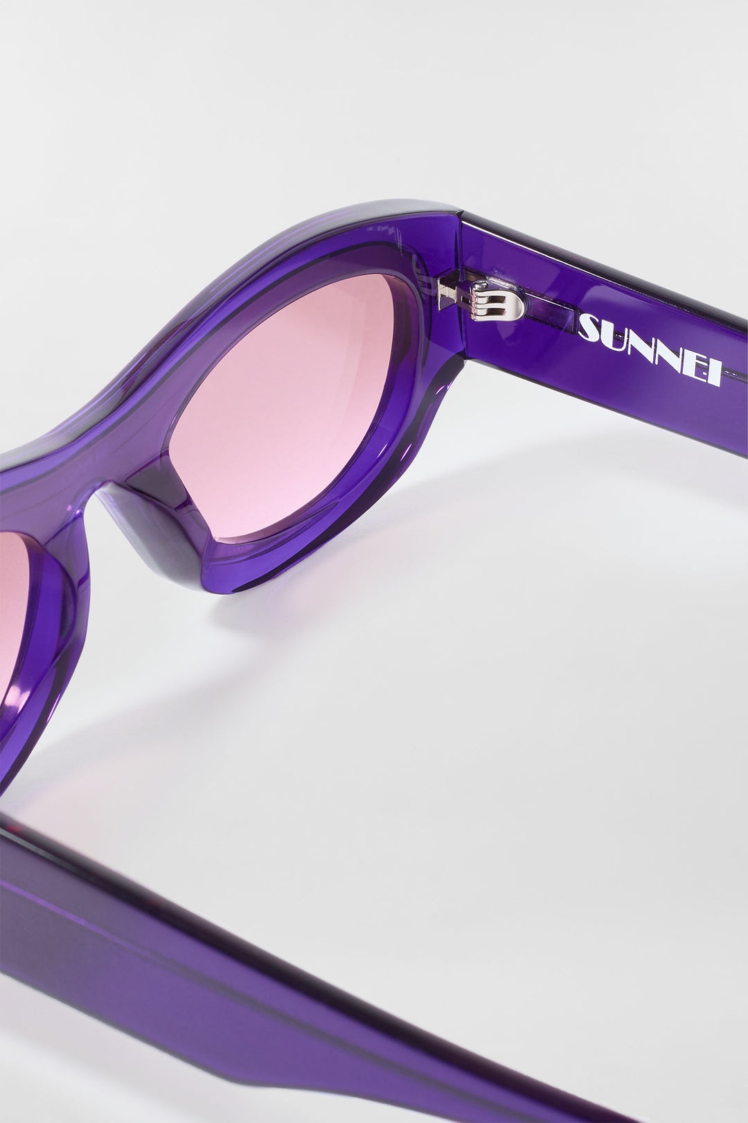 PROTOTIPO 5 SUNGLASSES / transparent dark purple - 4