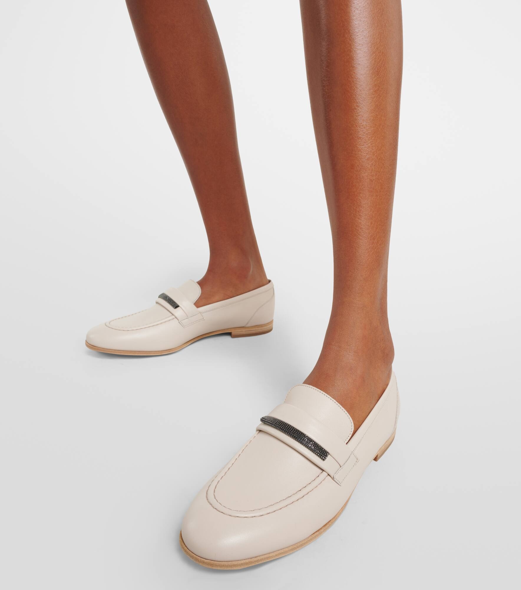 Leather loafers - 4