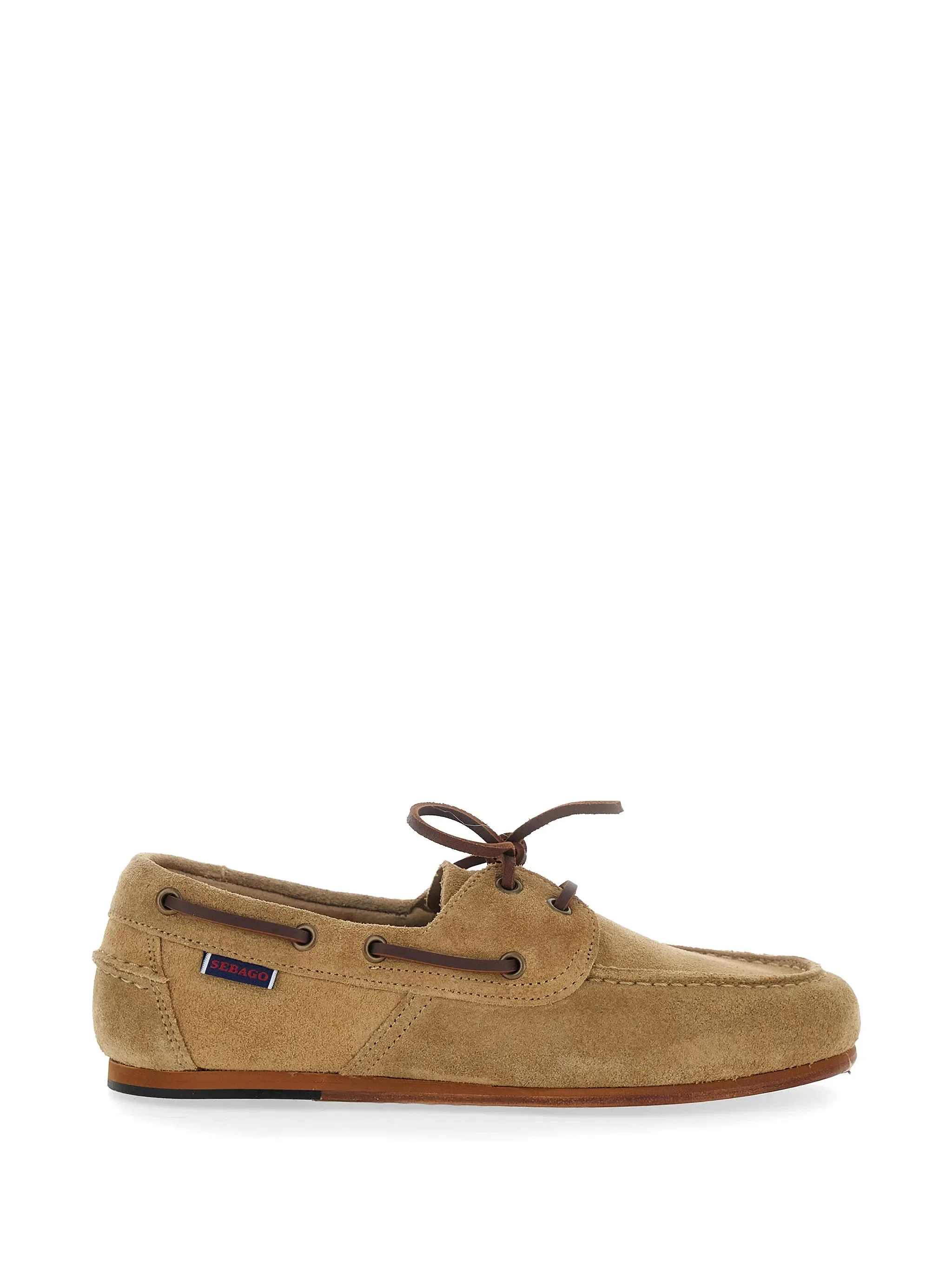 Sebago Beige Lace-up Loafers - 1