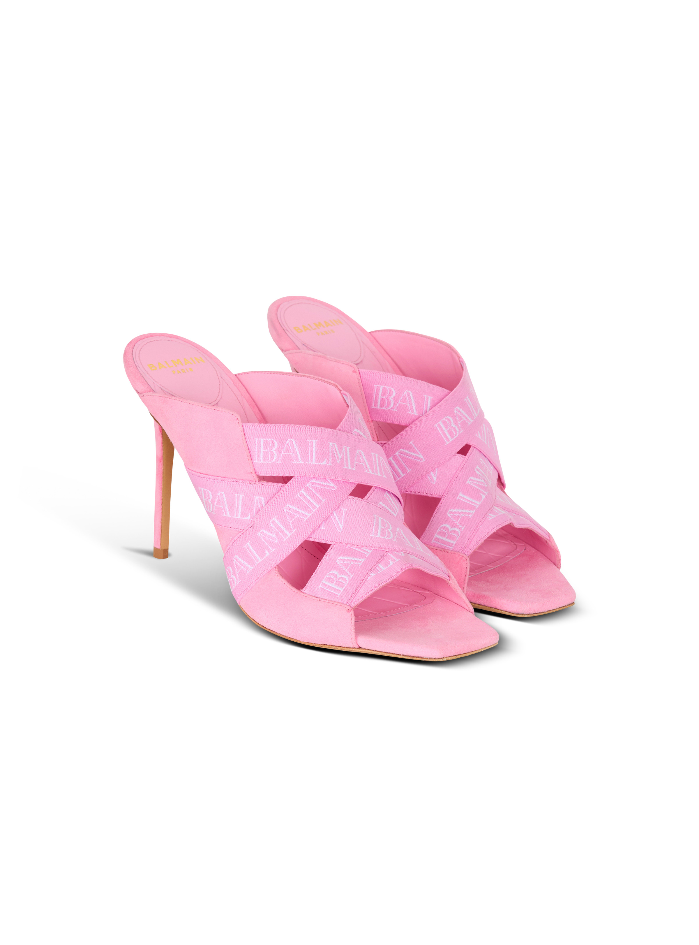Balmain Ruby mules with Vintage Balmain straps | balmain