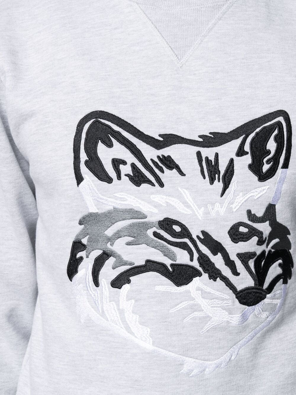 Big Fox embroidered sweatshirt - 5