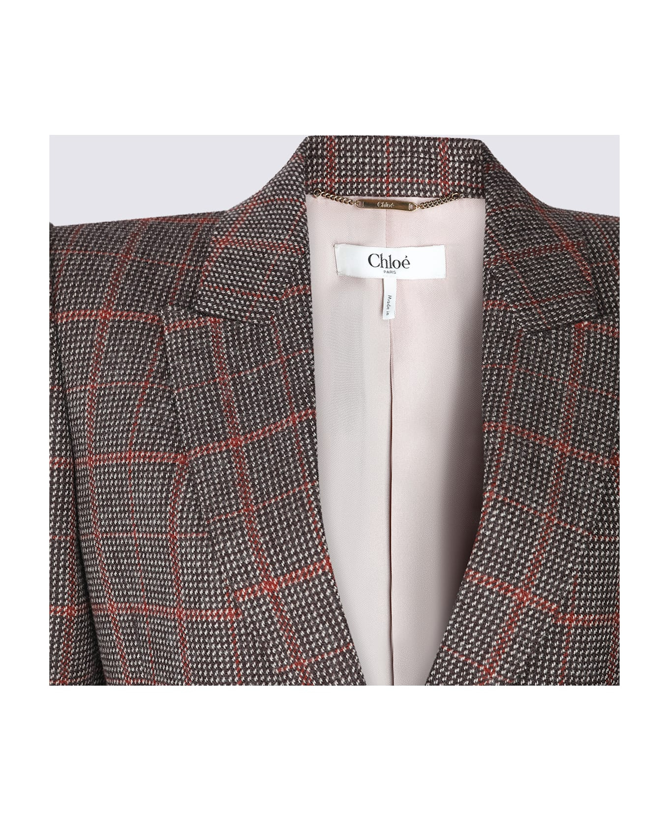 Brown Wool Blazer - 3
