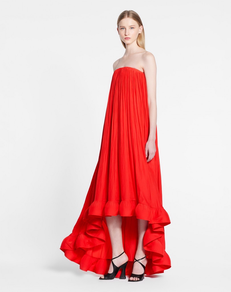 BUSTIER CHARMEUSE TRIBUTE DRESS - 2