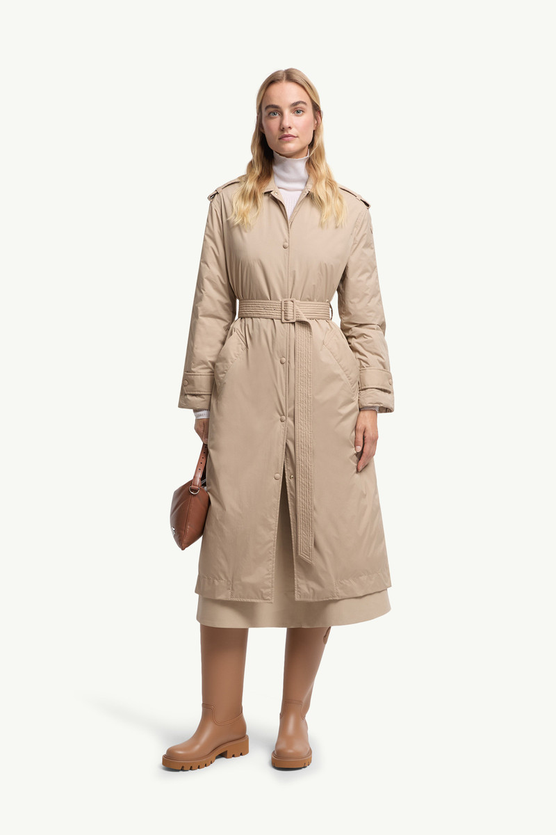 Moncler Yevre Down Trench outlook