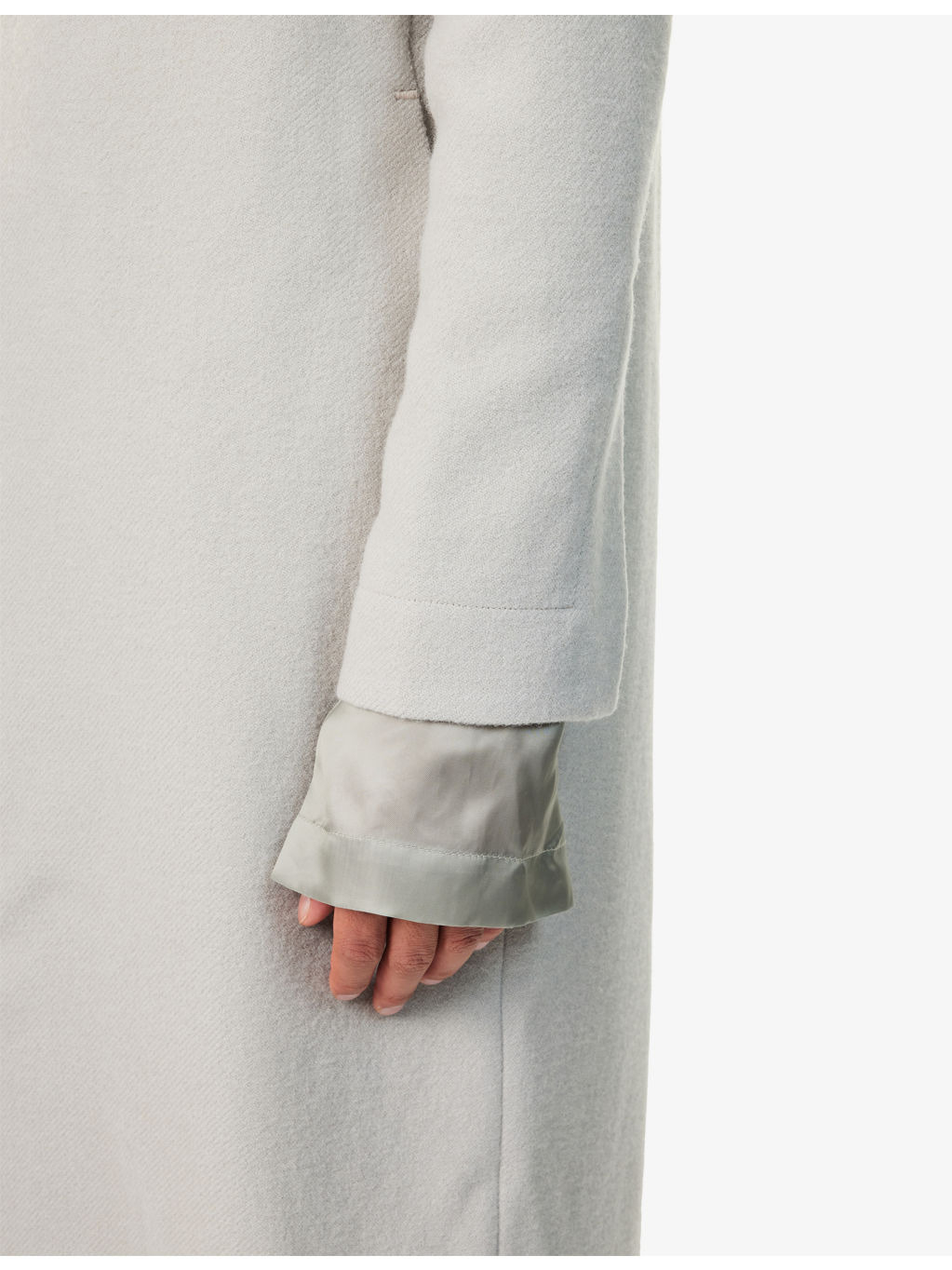 Museum Double-Breasted Wool Coat - 5