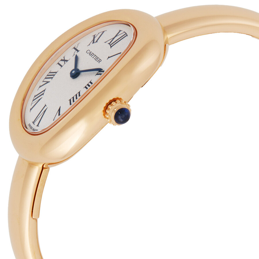 Cartier Baignoire (Size 15) Silvered Dial Ladies Watch WGBA0024 - 2