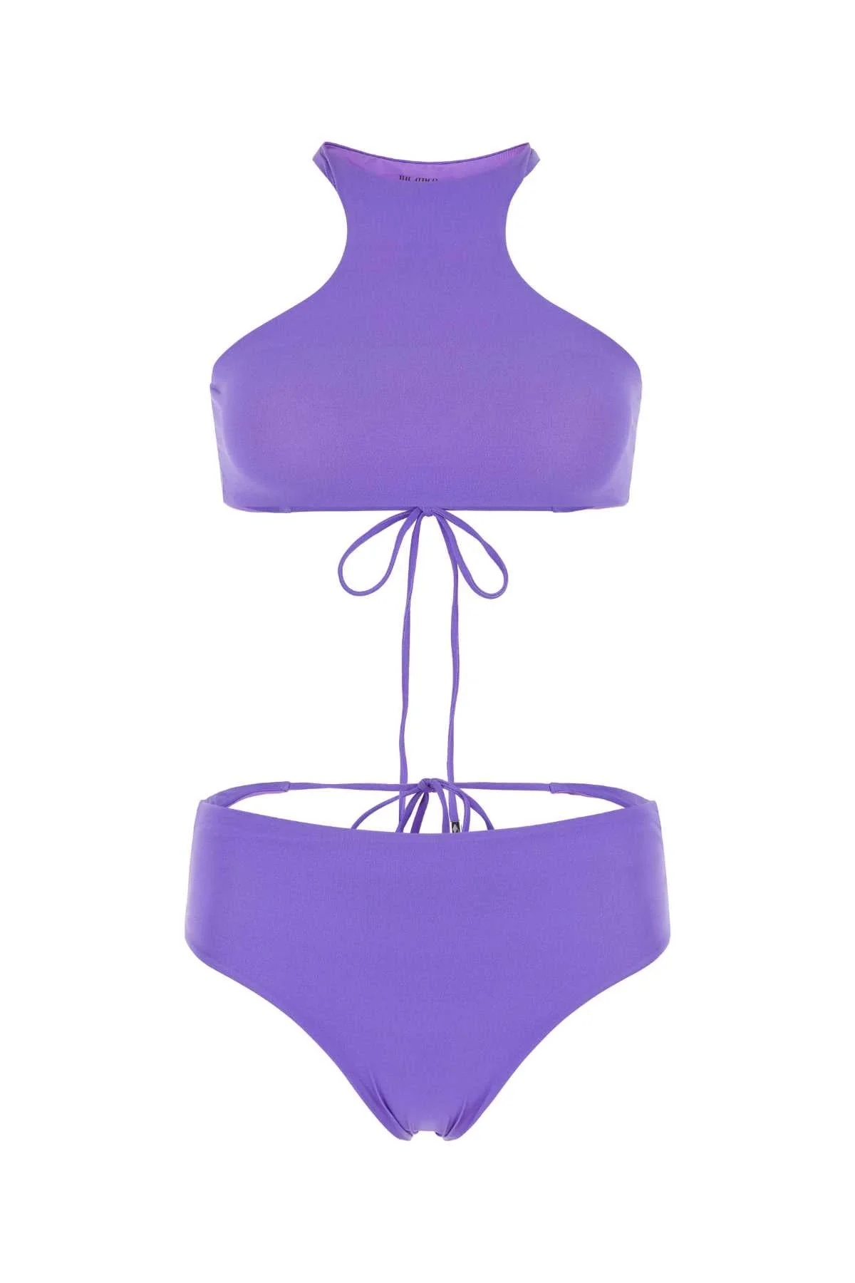 The Attico Women Lilac Stretch Nylon Bikini - 1