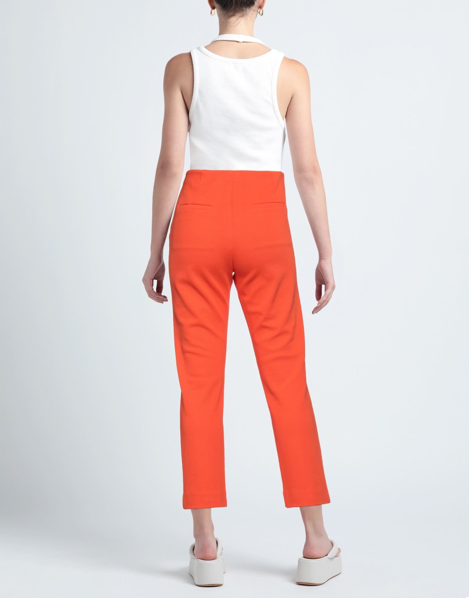 Orange Women's Casual Pants - 3