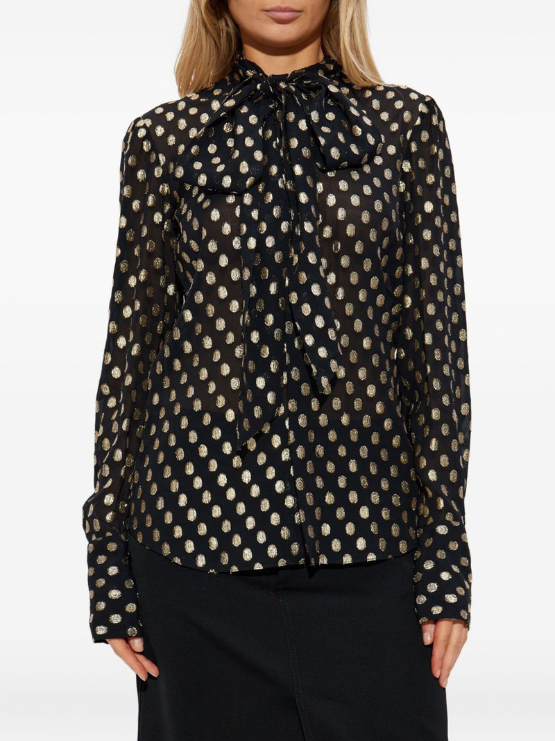 polka-dot tie shirt 3