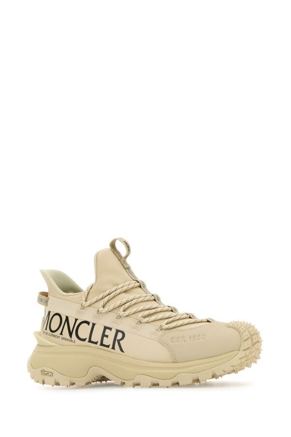 Moncler Woman Beige Fabric And Rubber Trailgrip Lite2 Sneakers - 2