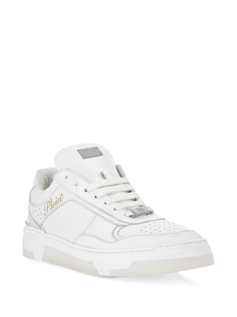 PHILIPP PLEIN nappa leather sneakers outlook